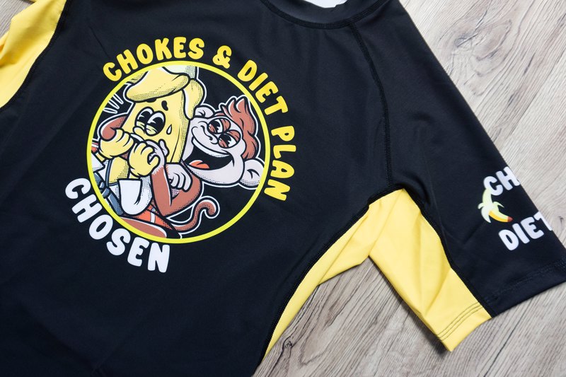 CHOSEN Chokes & Diet Rashguard - black